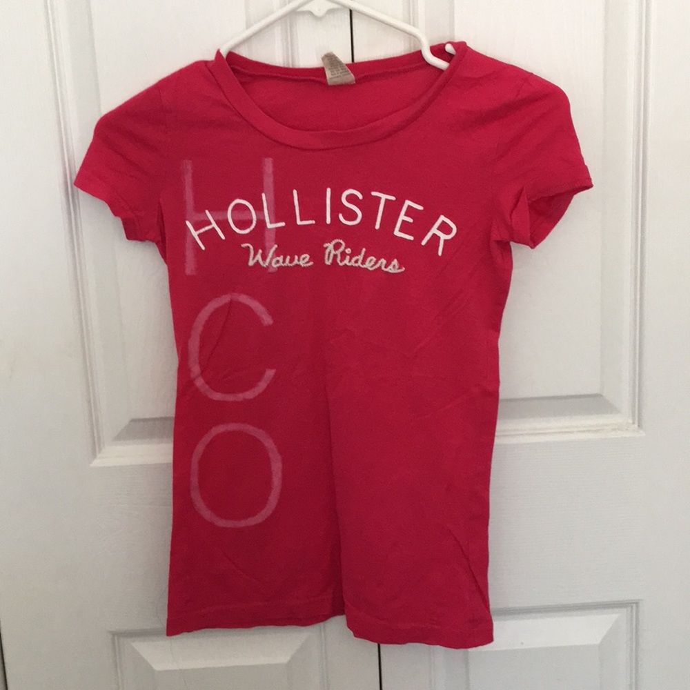 Hollister logo t shirt